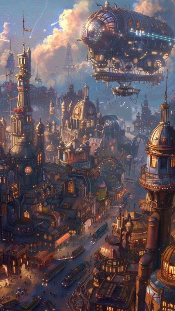 ciudad steampunk